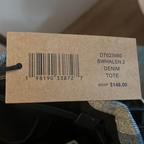 Steve Madden BWhalen2 Denim Tote (NWT) - Picture 10 of 10